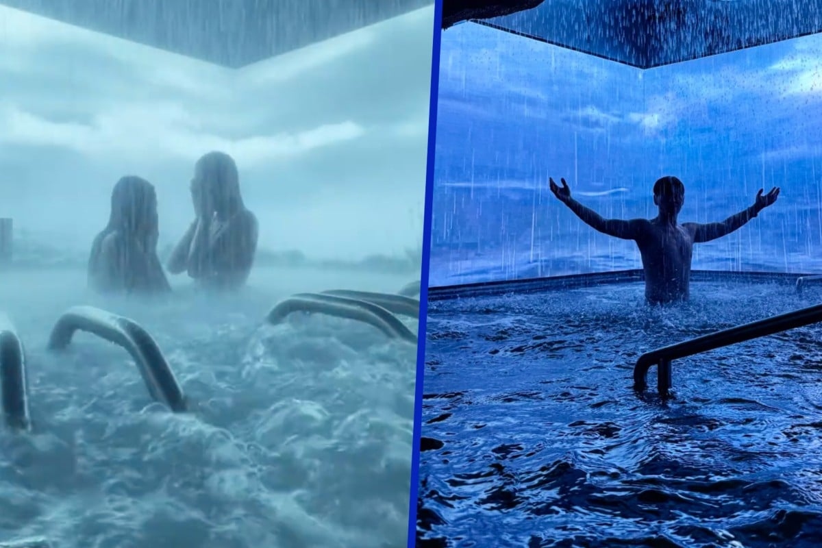 Trung Quốc xuất hiện spa “tắm bão tố” gây sốt: Sấm chớp, mưa lớn và sốc điện trong bể tắm - Ảnh 1.