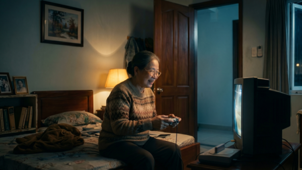 Bà cụ 91 tuổi bặt vô âm tín, cảnh sát cất công đến tận nhà gõ cửa thì bật cười: hóa ra cụ bà mải chơi điện tử