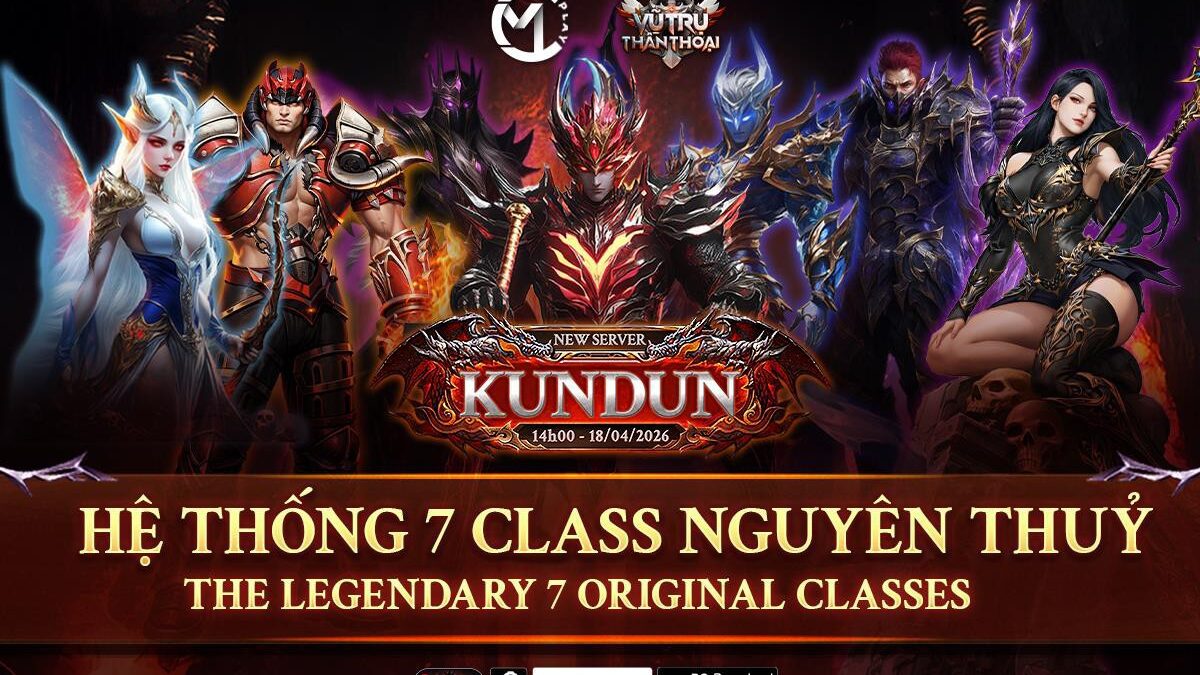 Vũ Trụ Thần Thoại – Tái hiện MMORPG cày cuốc nguyên bản