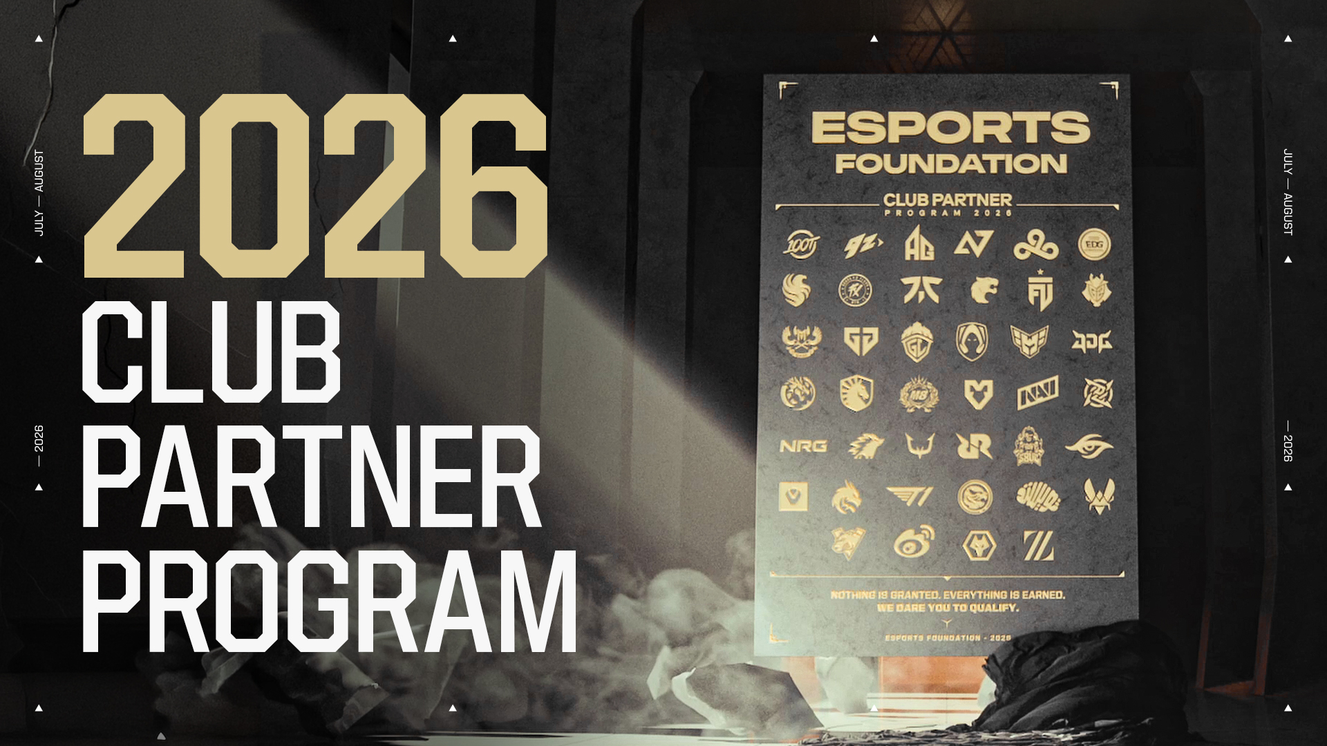 ef-2026-club-partner-program-all-clubs-totem-1775464424928462279674-1775523930112-1775523930372703462865 Sánh vai cùng 40 tổ chức thể thao điện tử hàng đầu, GAM Esports đại diện Việt Nam tham gia Chương trình Đối tác Câu lạc bộ Esports Foundation - Ảnh 1.
