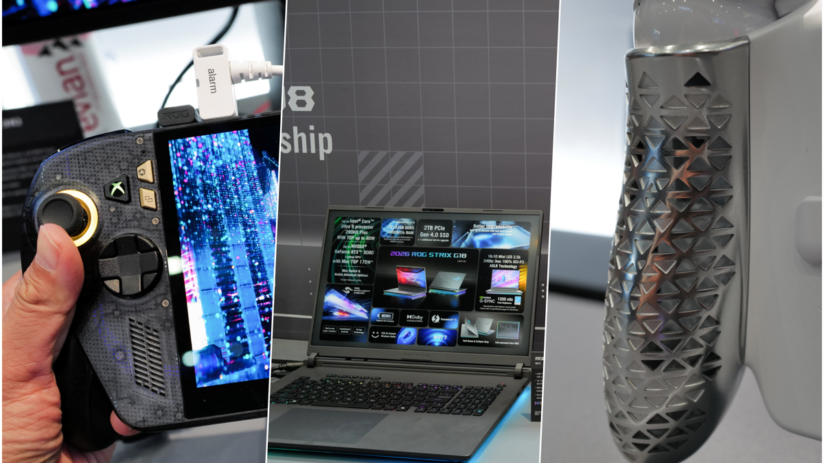 Dạo quanh gian hàng ASUS ROG tại Computex 2026: Laptop SCAR 18 với màn 4K 240Hz, Xbox Ally kỷ niệm 20 năm và concept handheld đầy hứa hẹn