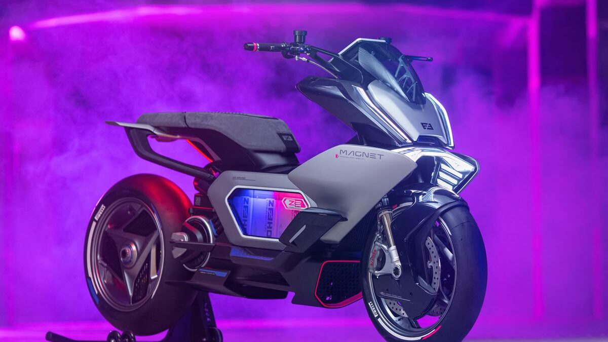 Xe tay ga điện Zeeho Magnet vừa ra mắt có gì mà khiến đàn anh Honda SH phải dè chừng?