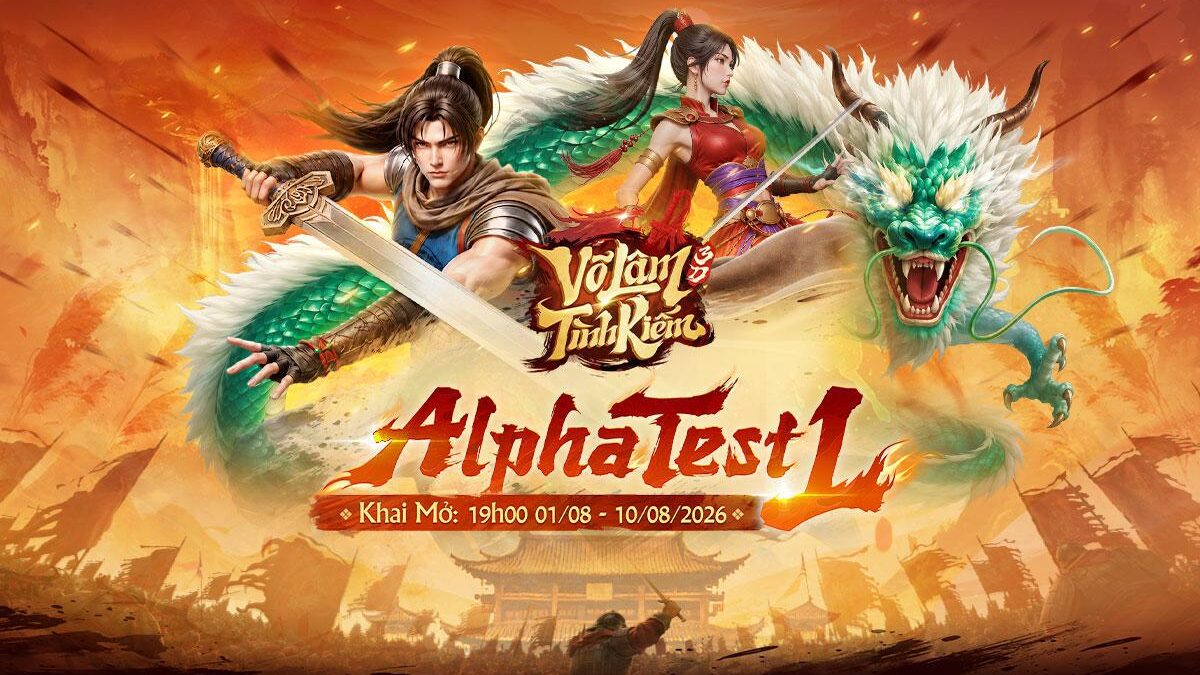 Một tựa game Võ Lâm 3D hoàn toàn mới thông báo Alphatest