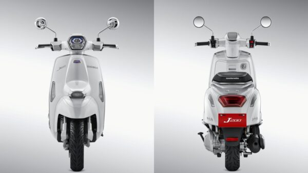 Thách thức Honda SH, xe tay ga Ý Lambretta J200 lộ diện sở hữu phanh ABS hai kênh