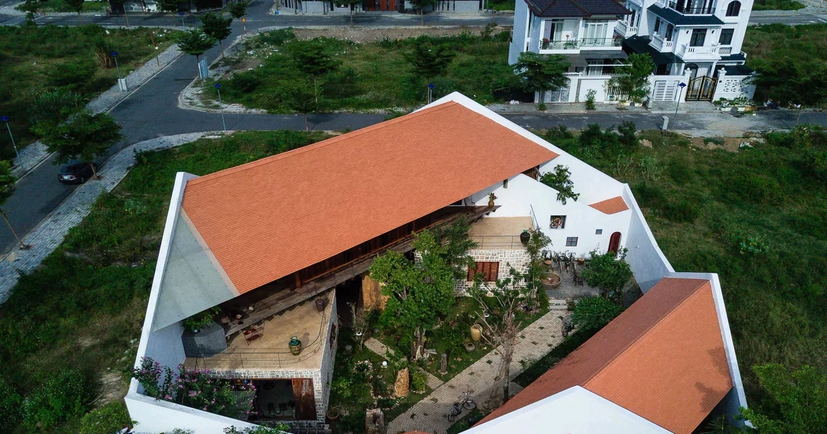 Ngôi nhà đưa hình ảnh nhà sàn Bắc Bộ vào không gian sống
